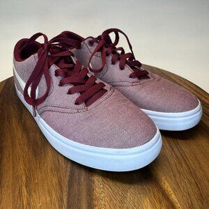 Nike Check Solar Canvas SB Team Red/Maroon Casual Swoosh Low-Top Sneakers 9